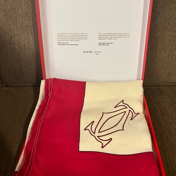 Cartier Silk Scarf - Picture 6 of 8